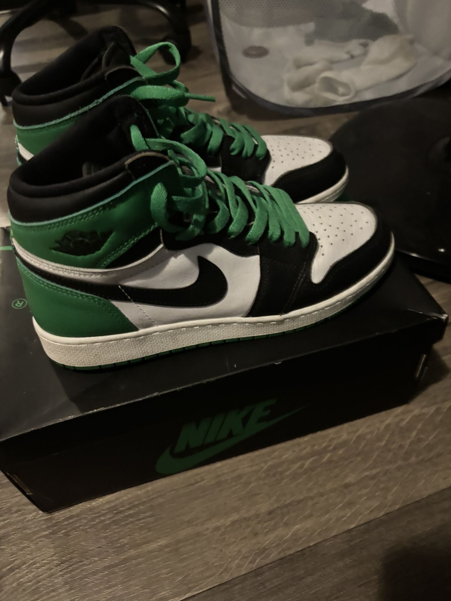 Jordan 1 lucky green