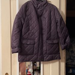 Women Blue Jacket Large 