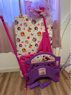 Disney mini mouse canopy bed