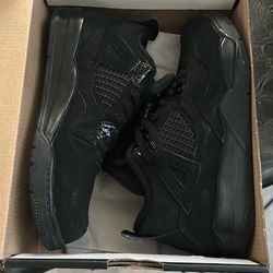Jordan 4 retro original black cat