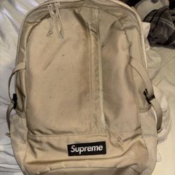 Supreme (SS18) Backpack Tan