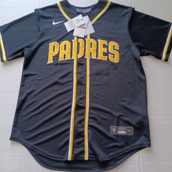 Size M Fernando Tatis Jr San Diego Padres Nike Men's Blackout Jersey