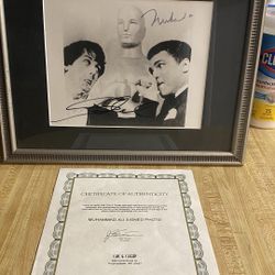 Muhammad Ali Autographed Portrait 
