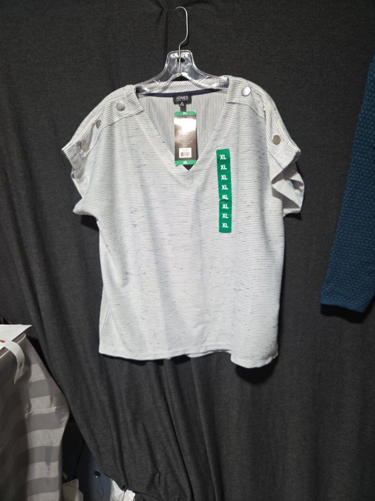 Nwt JONES NY WOMENS SHIRT SZ XLG