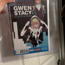 Edge Of The Spider Verse Two Gwen, Stacy Spider-Man Holy Grail, Key Collector For Anybody’s Collection Comics