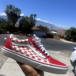 Vans Red Checkered