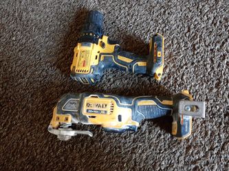 DeWalt tools both of them for one price off $100 for both for $60 each