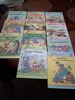 Volume mickey reader book some r missing in good condition all for 25