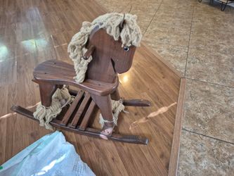 Antique rocking horse