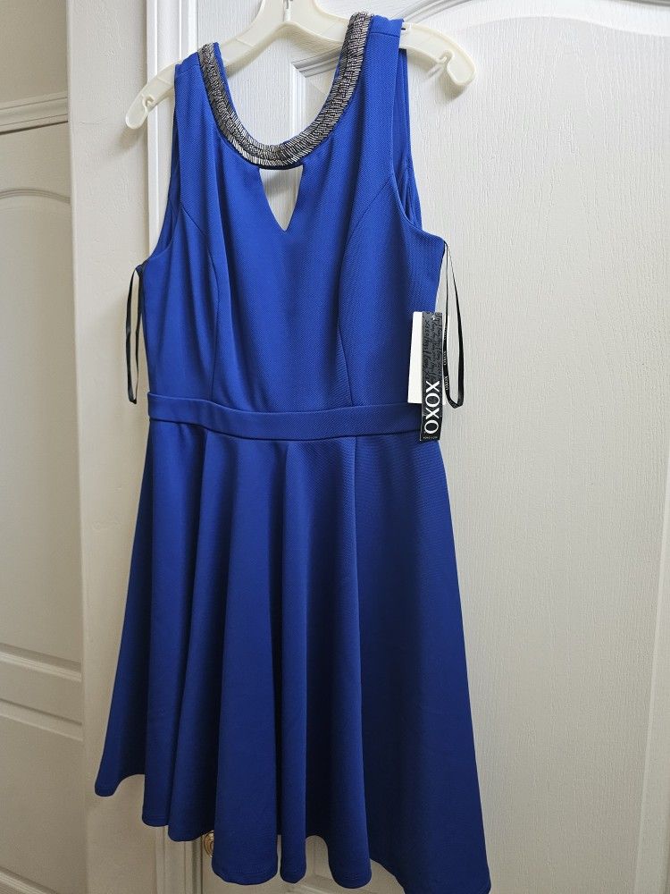 Dark Blue Dress