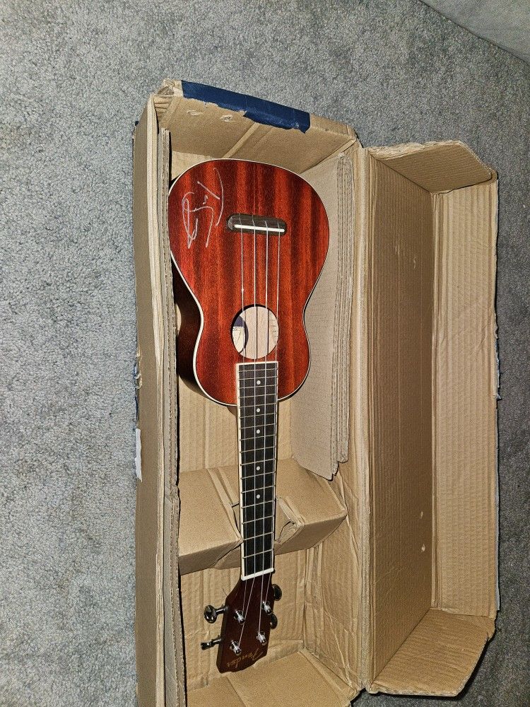 Ukulele Signed By Tom Segura