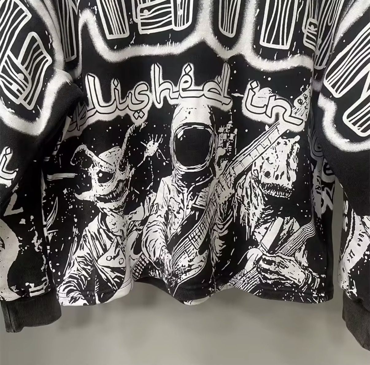 Mixed emotion Long Sleeve Hoodie