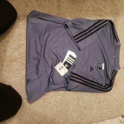 man new adidas sport L-XL shirt $15