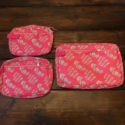 Anti Social Social Club Pink Garden Grove Bag Set