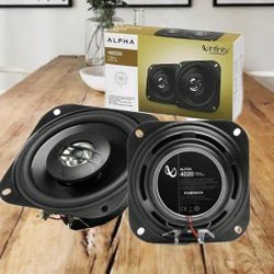 New Infinity 4" Speakers 