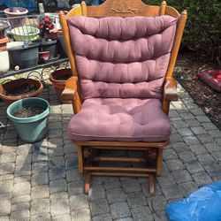 Rocks Chair / back and forth /. “ Mother’s rocker”
