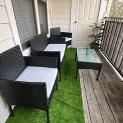 4 Piece Outdoor Furniture Set