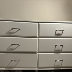 White IKEA Six-Drawer Dresser - Excellent Condition