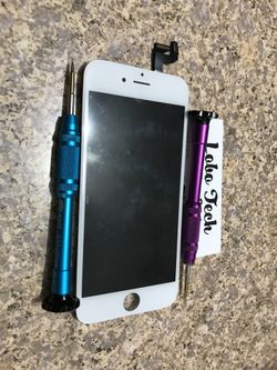 Pantalla para iphone 6 $45.00 instalada $45