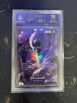 One Piece Zoro Juurou BGS 10 Black Label