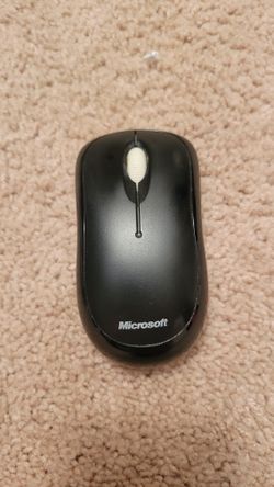 Microsoft Black and White Wireless Mouse