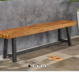 Outdoor Wood  Bench