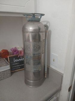 Fire extinguisher.