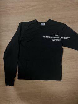 Cdg x supreme shirt