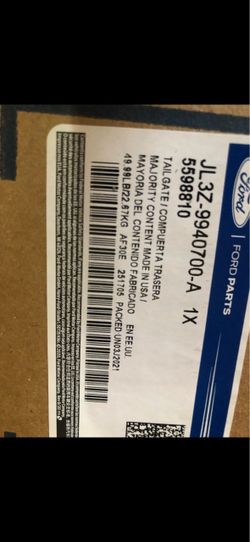 Ford F150 Tailgate 2018-2020