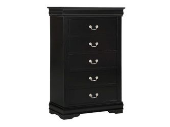 Louis Philip Black Chest