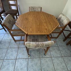 Table and chairs