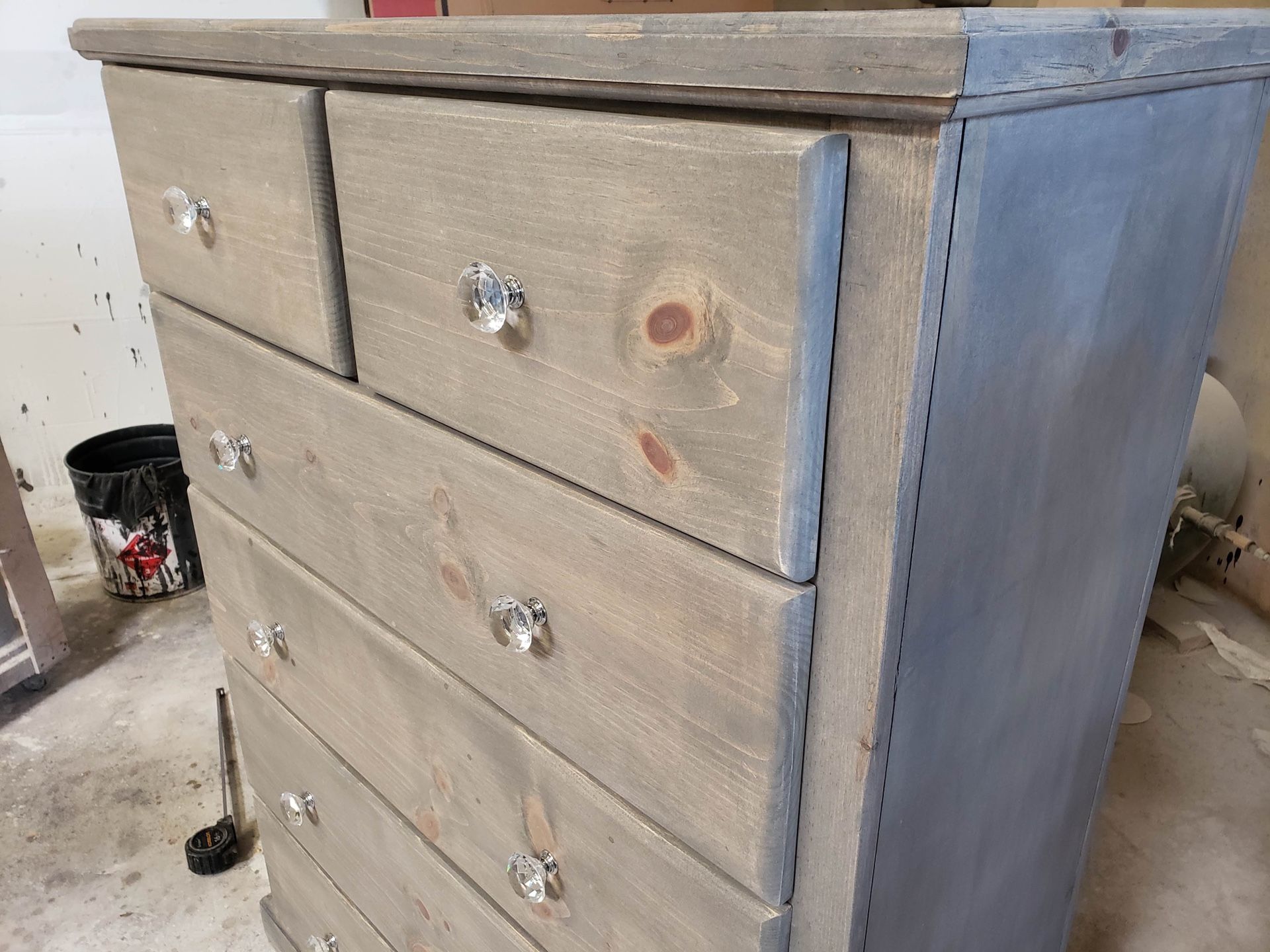 New 6 Drawer Tall Chest made out of solid wood! Color can be changed!