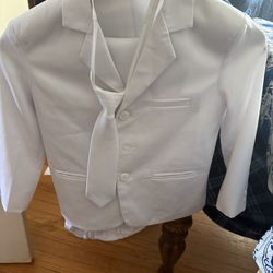 Communion: Easter Outfit Baptism /wedding Size 7 Complete Suit 