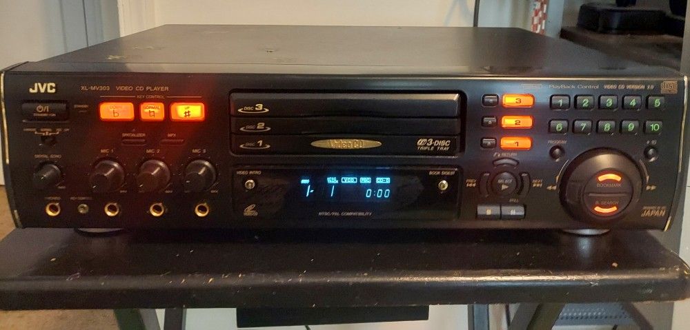 JVC-XL-MV303 Karoke Video Player