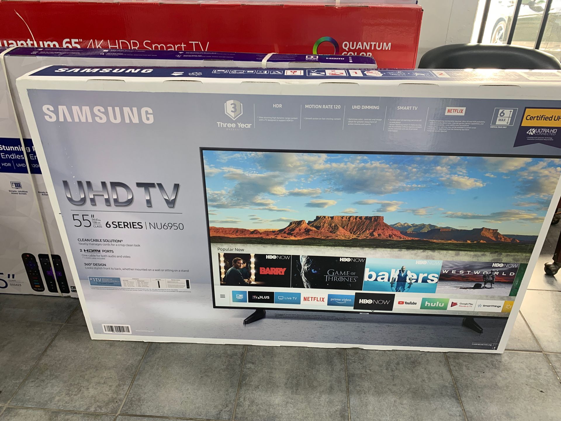 Samsung UHD TV 55 inch