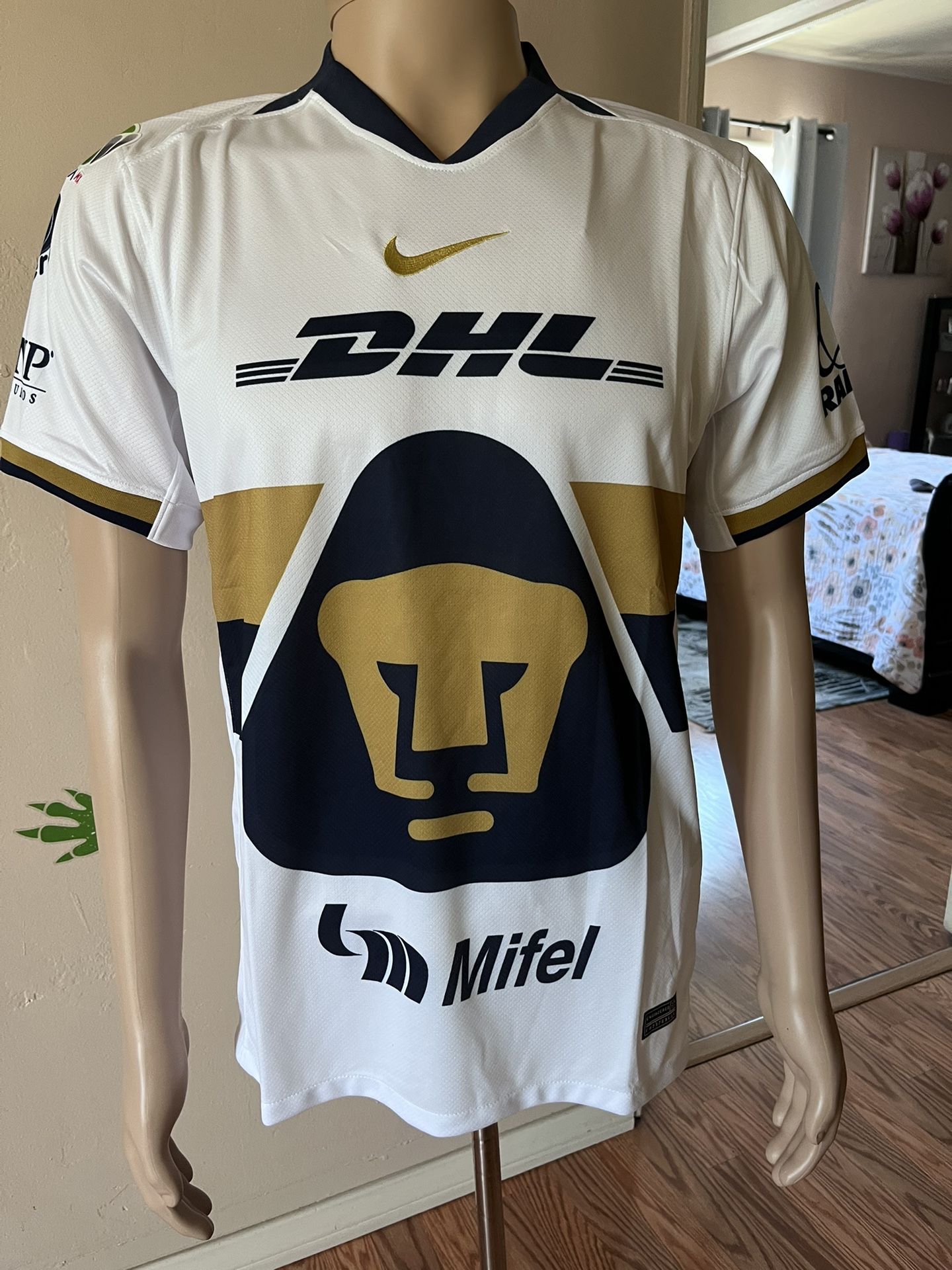 Pumas UNAM Home Soccer Jerseys. All Sizes From Small To 4XL