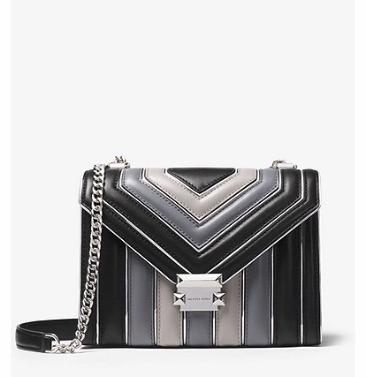 Michael Michael kors large quilted leather handbag