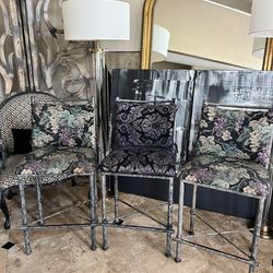 Beautiful Iron Bar Stools (3)