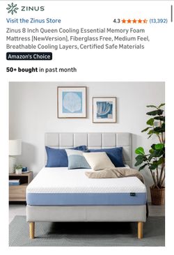 Queen size mattress (selling bed frame too)