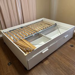 Free Queen Bed Frame with Storage