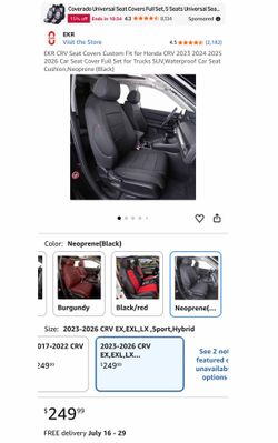 Seat covers