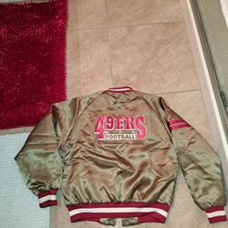 Vintage San Francisco 49ers Chalk Line NFL Jacket 
