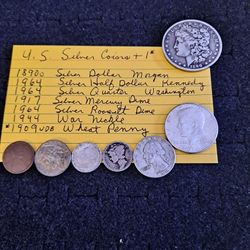 U.S. Silver Coins+1