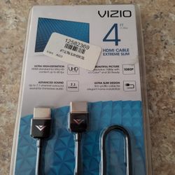 Vizio 4' Slim HDMI Cord
