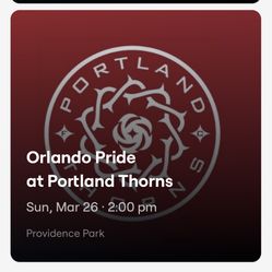 Thorns Tickets 