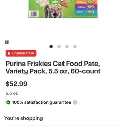 60 Can Cat Food. Brand New 