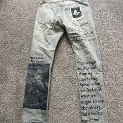 Printed Jeans