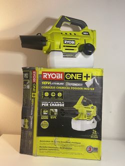 **New Fogger / Mister RYOBI ONE+ 18V Cordless Battery