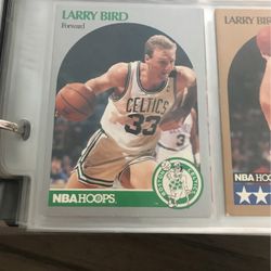 Larry Bird Collection Of Cards