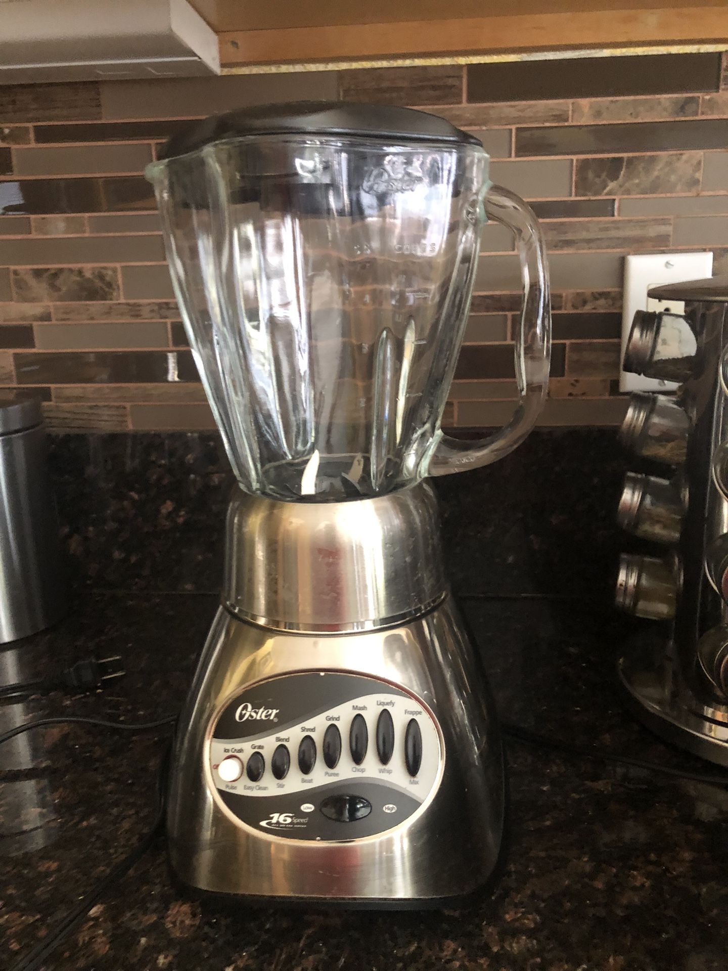 Oster Blender Glass Cup 16 Speed